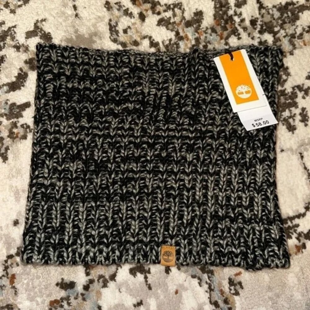 NWOT Women's Timberland Chunky Fleck Neck Warmer Scarf